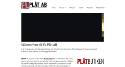 Desktop Screenshot of flplat.se