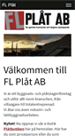 Mobile Screenshot of flplat.se